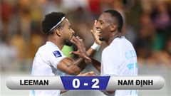 Kết quả Lee Man 0-2 Nam Định: Rafaelson, Lucas Silva tỏa sáng 